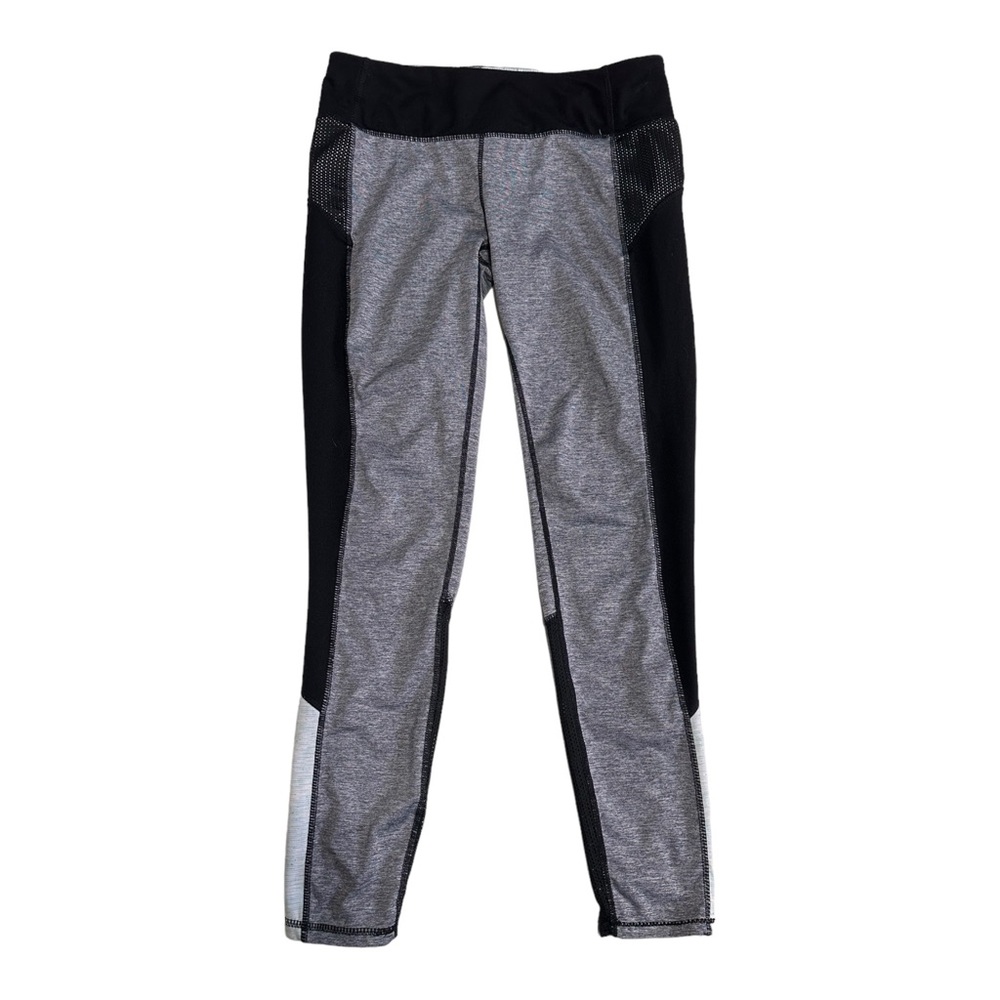 Tangerine Gray and Black with Mesh Leggins, Size M